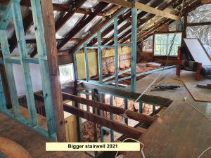 Bigger stairwell 2021