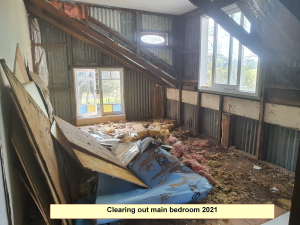 Clearing out main bedroom 2021
