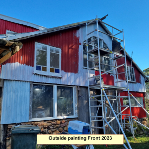 Outside painting front 2023